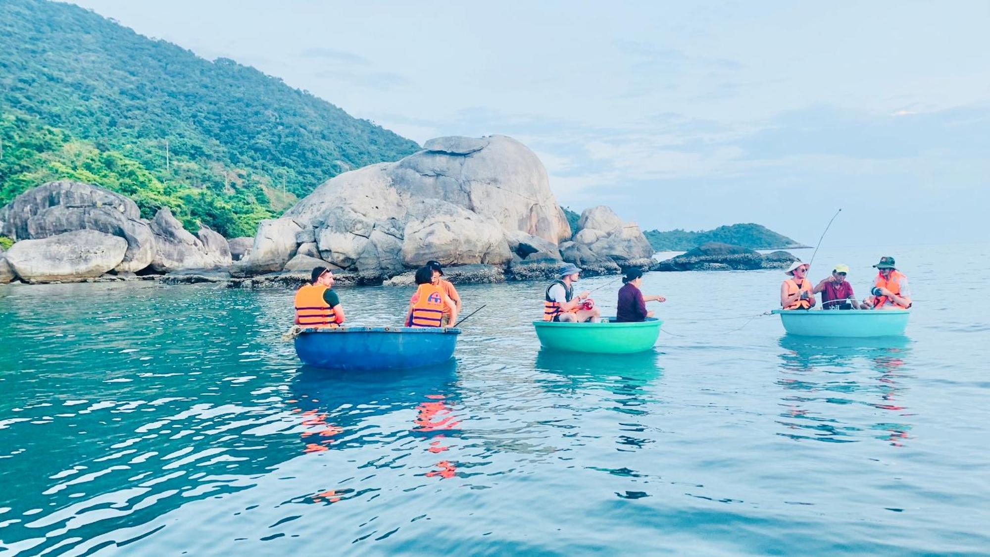 Monkeyland Cham Island Homestay Tân Hiệ Exterior foto